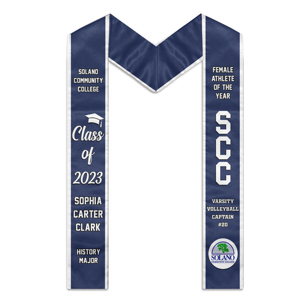 Personalized Best Gift For Graduation's Day, Class of 2023 Stoles Sash Graduation Gift HM20022301ST