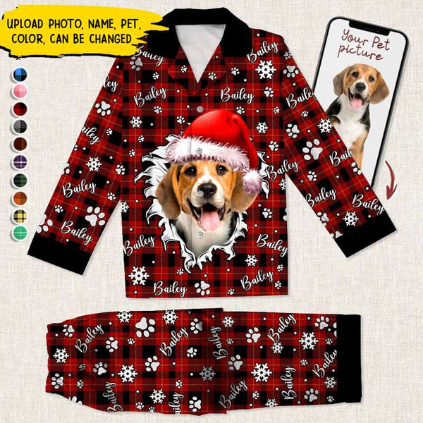 Personalized Custom Photo Dog Cat Pajamas HM151101PJ