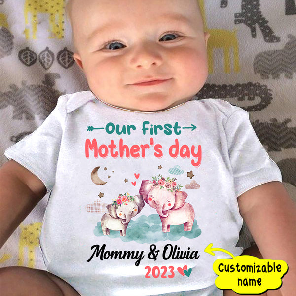 Our First Mother's Day Onesies T-Shirt TL29032301BD