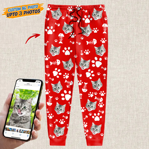 Personalized Custom Photo Dog Cat For Men and Women Sweatpants HM021201SP