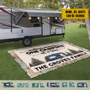 Personalized Happy Campers Patio Mat HN200802RG