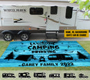 Personalized Life Is Better At The Campsite Camping Patio Mat HM140901RG