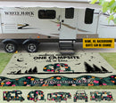 Personalized Happy Campers Camping Patio Mat TL130901RG