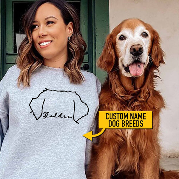 Custom Name Dog Lover Dog T-Shirt HM170901TS