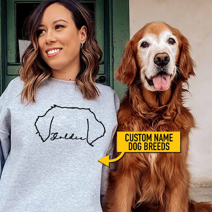 Custom Name Dog Lover Dog T-Shirt HM170901TS