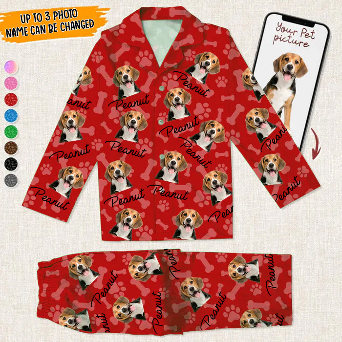 Personalized Custom Photo Dog Cat Pajamas TL061001PJ