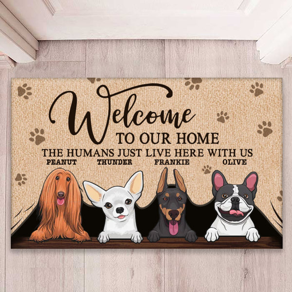 Personalized Welcome To Our Home Doormat HM070901DM