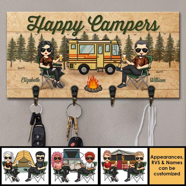 Personalized Camping Partners For Life Key Holder Key Hanger HM03032301KH