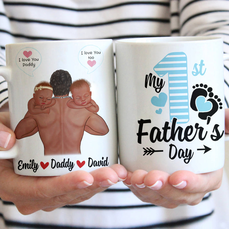 Personalized My 1st Father's Day Ceramic Mug TN050501DUS