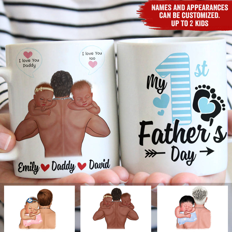 Personalized My 1st Father's Day Ceramic Mug TN050501DUS