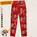 Personalized Custom Photo Dog Cat Christmas Pajamas TL091101PJ