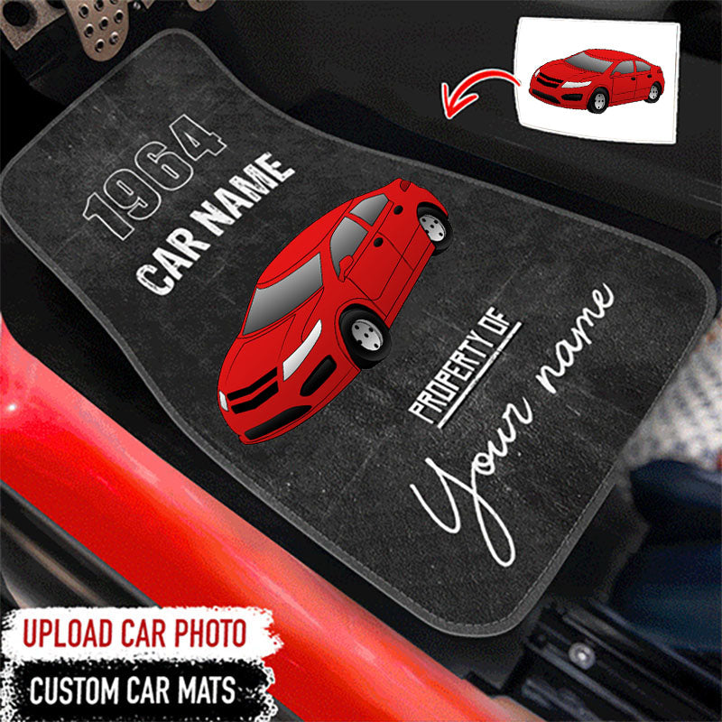 Car Mats Personalized Upload Car Photo HN260701M