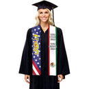 Personalized Country Flag Class of 2023 Stoles Sash Graduation Gift HM20022303ST