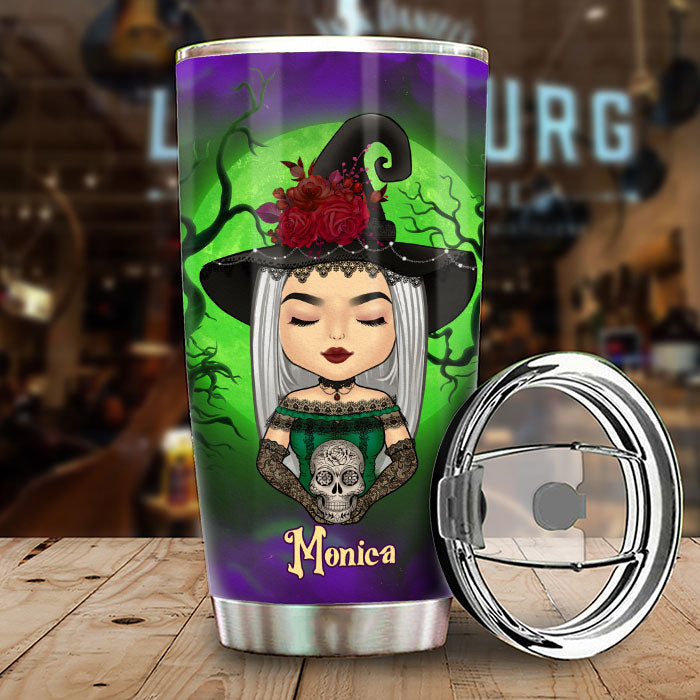 Personalized Some Girls Are Just Born With The Magic In Their Souls Tumbler HM140901ST