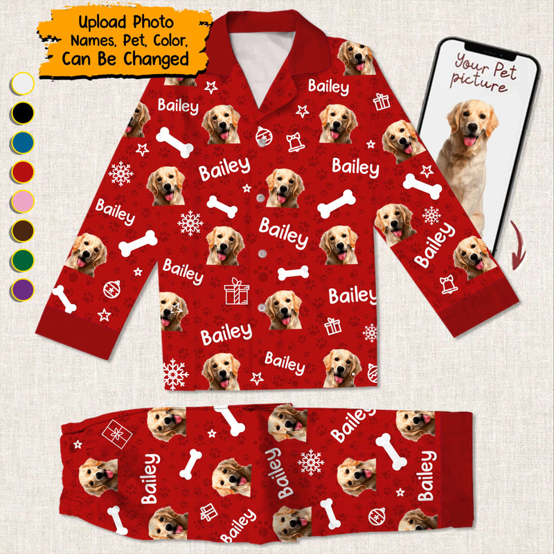 Personalized Custom Photo Dog Cat Pajamas HM221101PJ