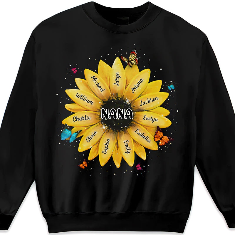 Personalized Nana, Shine Bright Like A Flower Shirt TL17032302TS