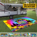 Personalized Welcome To Our Campsite Camping Patio Mat TL210902RG
