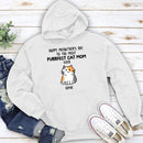 Personalized Purrfect Cat Mom Shirt HM01042301TS