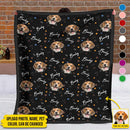 Personalized Custom Photo Dog Cat Sherpa Fleece Blanket HM011101BF