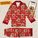 Personalized Custom Photo Dog Cat Christmas Pajamas TL011101PJ