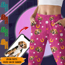 Personalized Custom Photo Dog Cat Face St Patrick's Day Pajamas HN12012301PJ