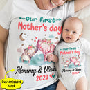Our First Mother's Day Onesies T-Shirt TL29032301BD