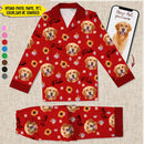 Personalized Custom Photo Dog Cat Christmas Pajamas HN281001PJ