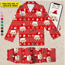Personalized Custom Photo Christmas Dog/Cat Pajamas HN261001PJ