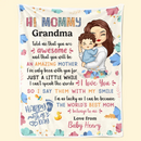 Personalized I Say I Love You With My Smile Sherpa Fleece Blanket HM27032301BF