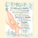 Personalized Your Happiness Is Born Sherpa Fleece Blanket HM04042302BF