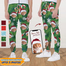 Personalized Custom Photo With Christmas Pattern Cat Men and Women's Sweatpants HN221102SP