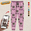 Personalized Custom Photo Dog Cat Men and Women's Sweatpants TL121201SP