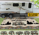 Personalized Home Is Where You Park It Camping Patio Mat TL130903RG