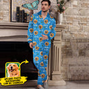 Personalized Custom Photo Dog Cat Christmas Pajamas TL011101PJ