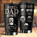Personalized Best Dad Ever - Gift For Father's Day Tumbler HM05042303STF