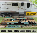 Personalized Welcome To Our Campsite Camping Patio Mat HM150901RG