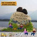 Personalized Together We Build A Life We Loved Camping Sherpa Fleece Blanket TL031001BF