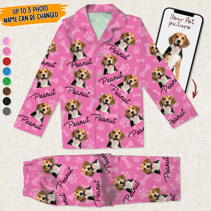 Personalized Custom Photo Dog Cat Pajamas TL061001PJ