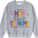 Personalized Color of Love, First Mom Now Grandma Shirt HN17032301TS
