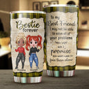 Personalized  Friends Stop Being Friends And Become Sisters Tumbler TL171101ST