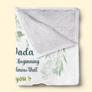 Personalized Our Adventures Are About To Start Sherpa Fleece Blanket HM04042301BF