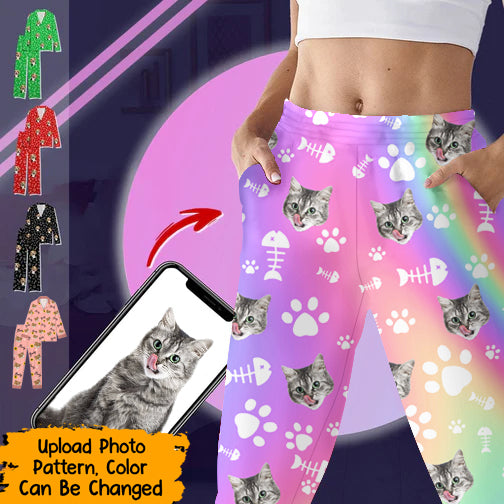 Personalized Custom Photo Dog Cat Pajamas HM071201PJ