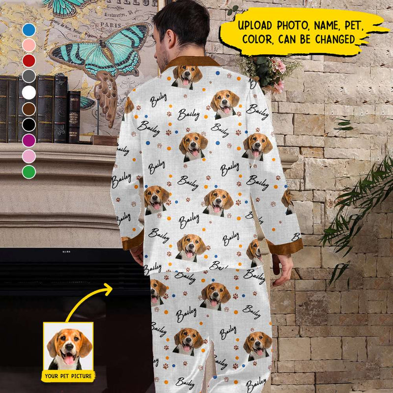 Personalized Custom Photo Dog Cat Pajamas HM041001PJ
