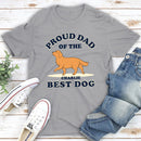 Personalized The Best Dog Dad/ Dog Mom Shirt HM01042302TS