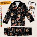 Personalized Custom Photo Dog Cat Christmas Pajamas TL091101PJ