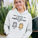 Personalized Purrfect Cat Mom Shirt HM01042301TS