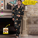 Personalized Custom Photo Dog Cat Christmas Pajamas HM281001PJ