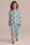 Personalized Custom Photo Dog Cat Face Christmas Pajamas HM161201PJ