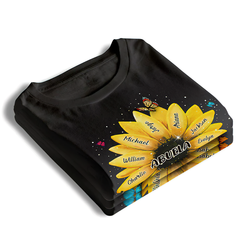 Personalized Nana, Shine Bright Like A Flower Shirt TL17032302TS