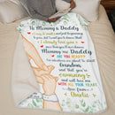 Personalized Your Happiness Is Born Sherpa Fleece Blanket HM04042302BF